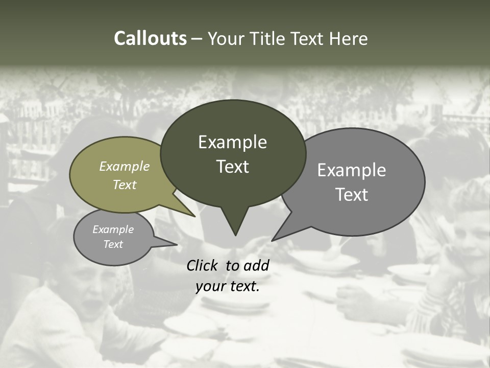 Vintage Old Affection PowerPoint Template