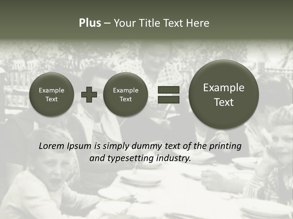 Vintage Old Affection PowerPoint Template