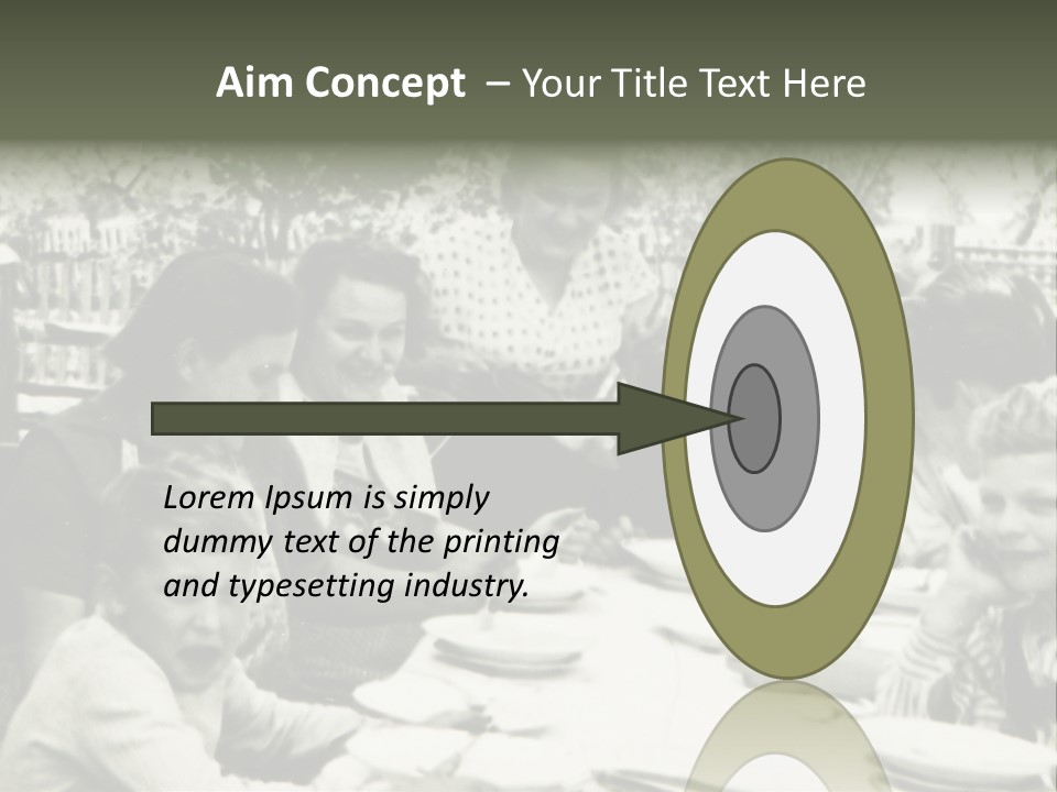 Vintage Old Affection PowerPoint Template