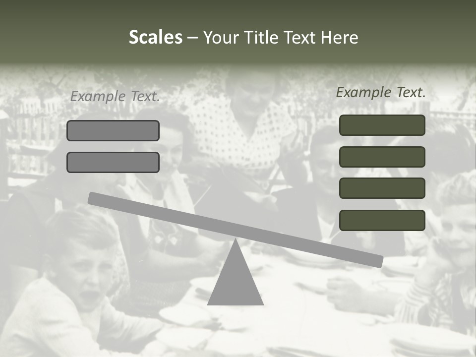 Vintage Old Affection PowerPoint Template
