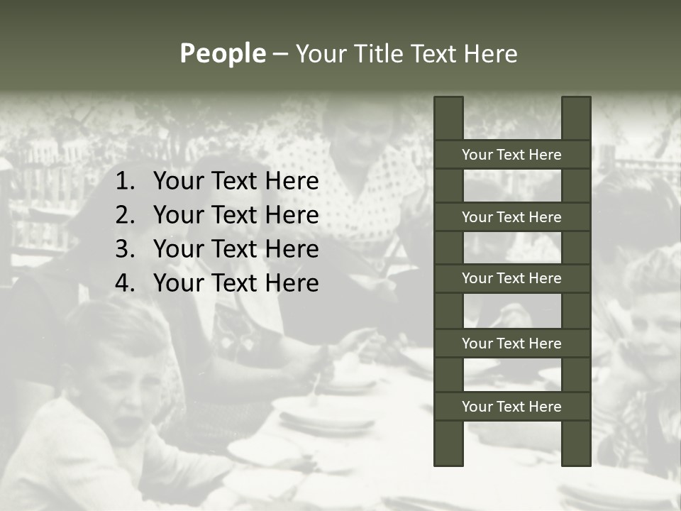 Vintage Old Affection PowerPoint Template