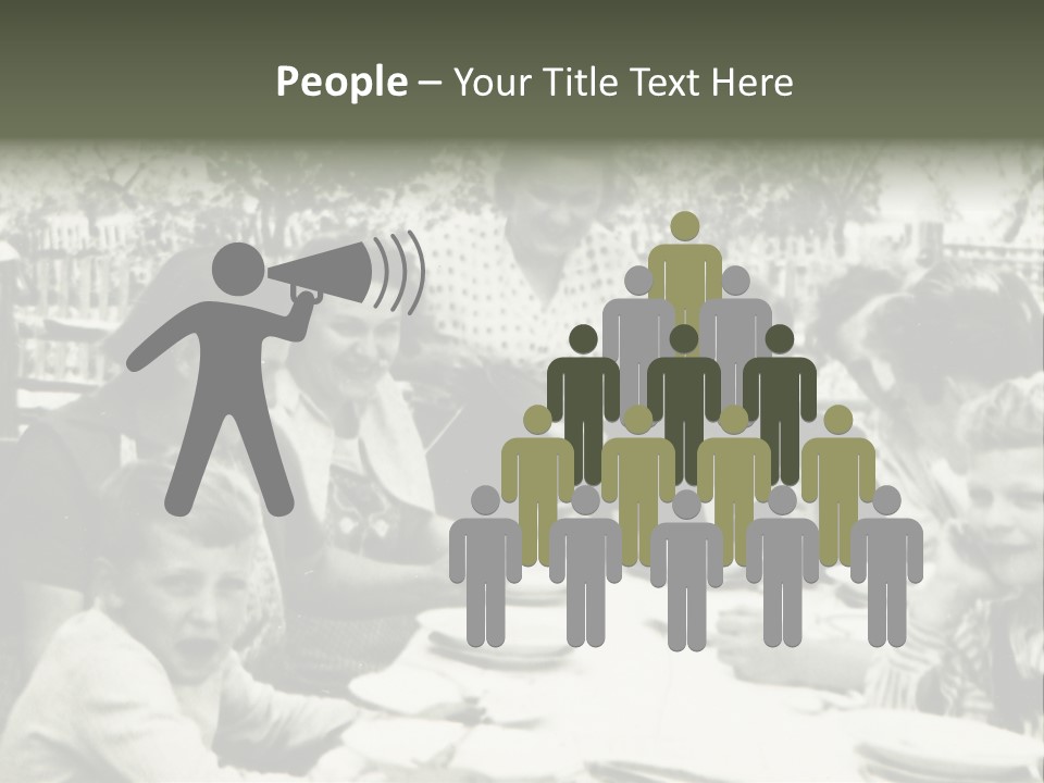 Vintage Old Affection PowerPoint Template