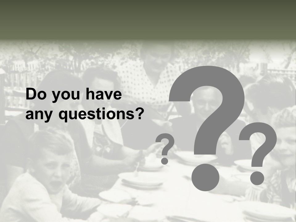 Vintage Old Affection PowerPoint Template