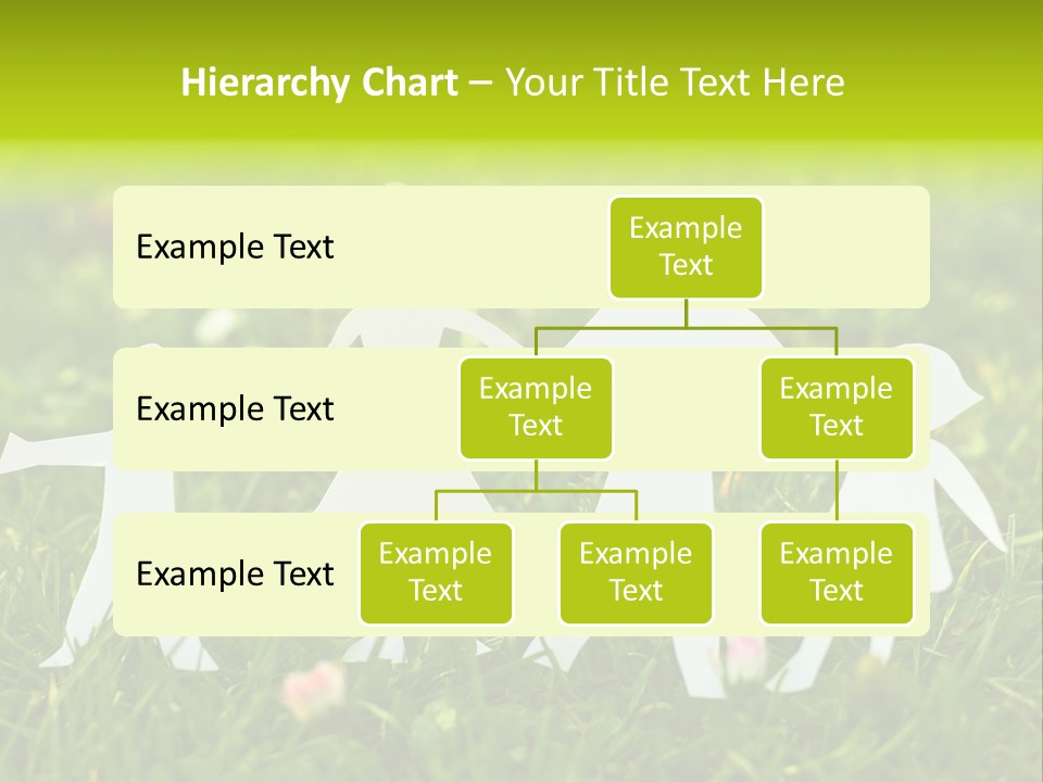 Daughter Silhouette Grass PowerPoint Template