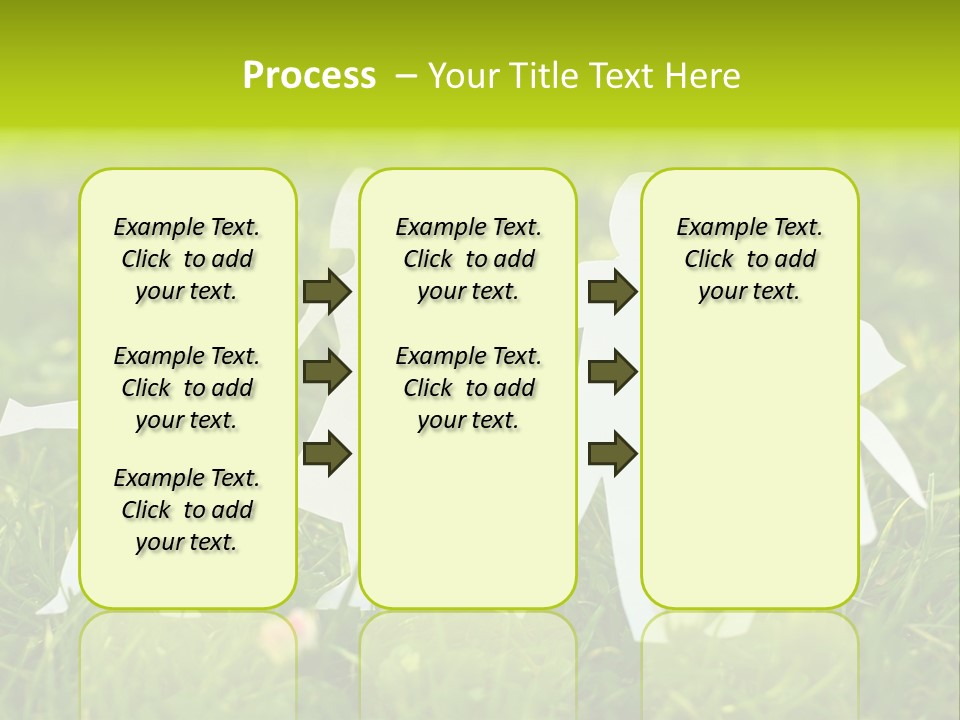 Daughter Silhouette Grass PowerPoint Template