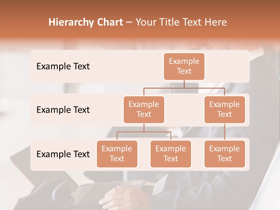 Caucasian Traveller Middle Aged PowerPoint Template