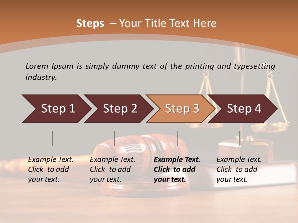 Juridical Legally Authority PowerPoint Template
