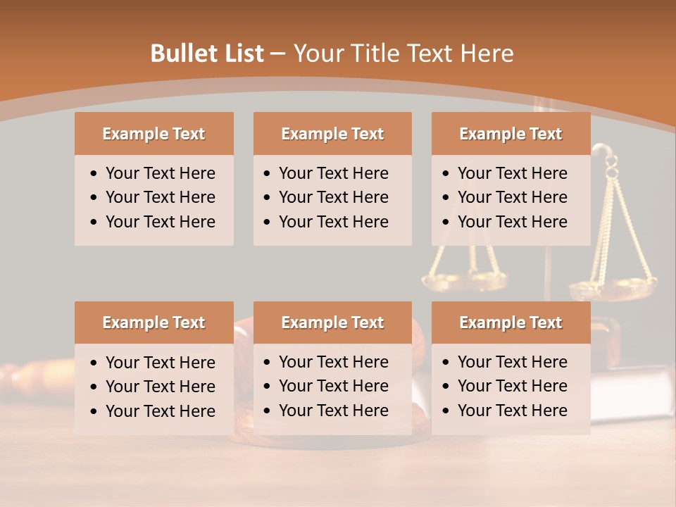 Juridical Legally Authority PowerPoint Template