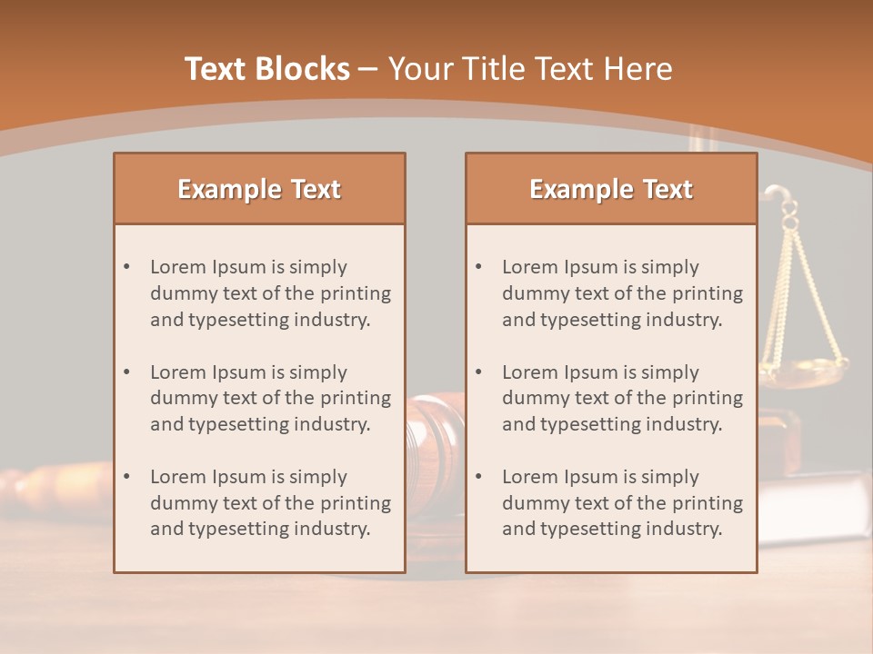 Juridical Legally Authority PowerPoint Template