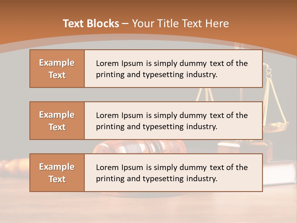 Juridical Legally Authority PowerPoint Template