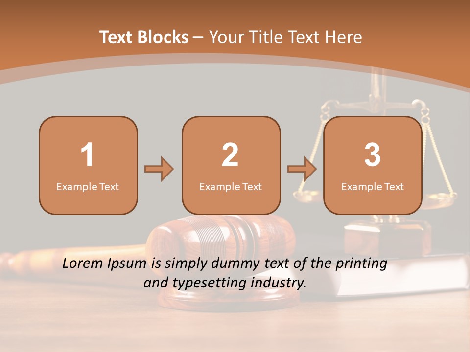Juridical Legally Authority PowerPoint Template
