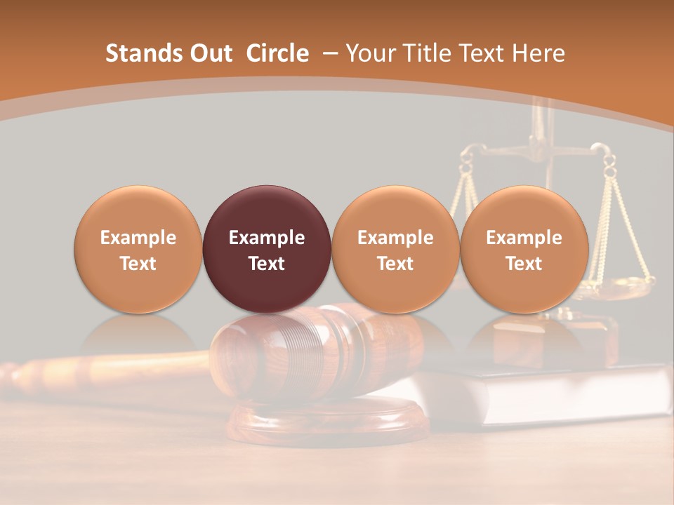 Juridical Legally Authority PowerPoint Template