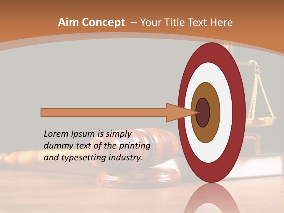 Juridical Legally Authority PowerPoint Template