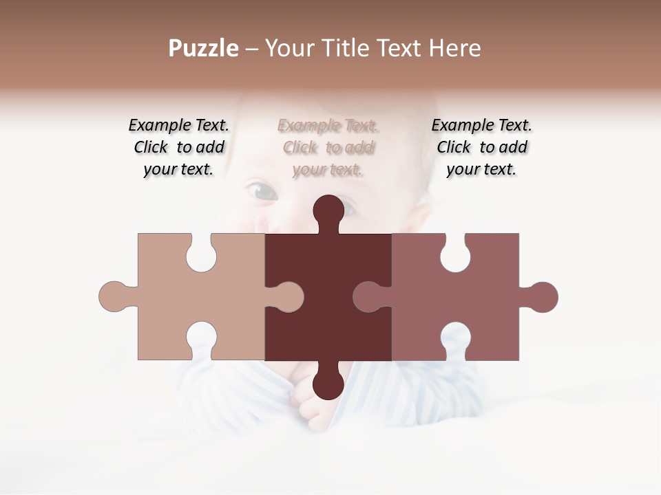 Innocence Little Infant PowerPoint Template