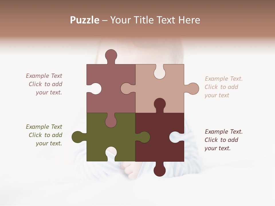 Innocence Little Infant PowerPoint Template