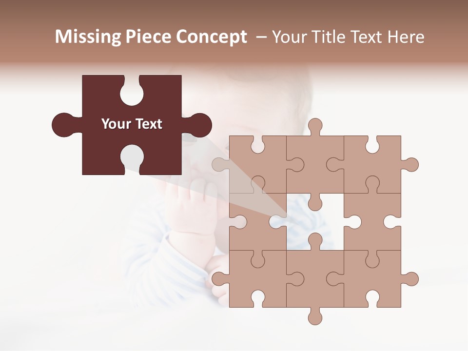 Innocence Little Infant PowerPoint Template