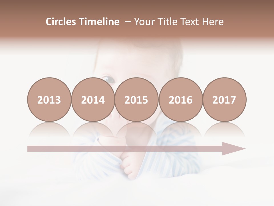 Innocence Little Infant PowerPoint Template