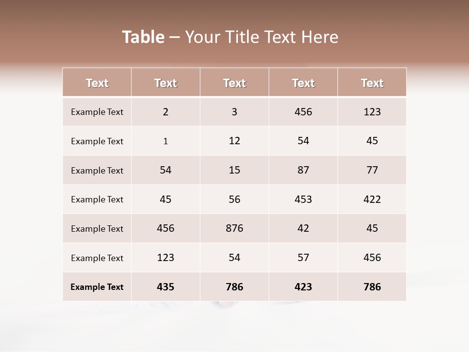 Innocence Little Infant PowerPoint Template