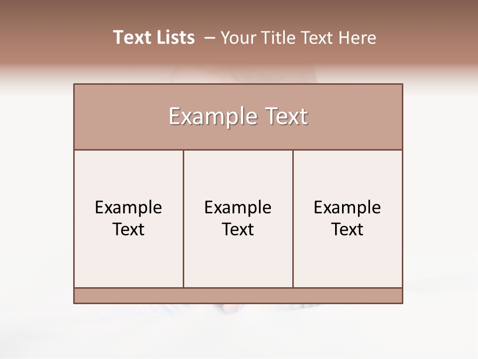 Innocence Little Infant PowerPoint Template