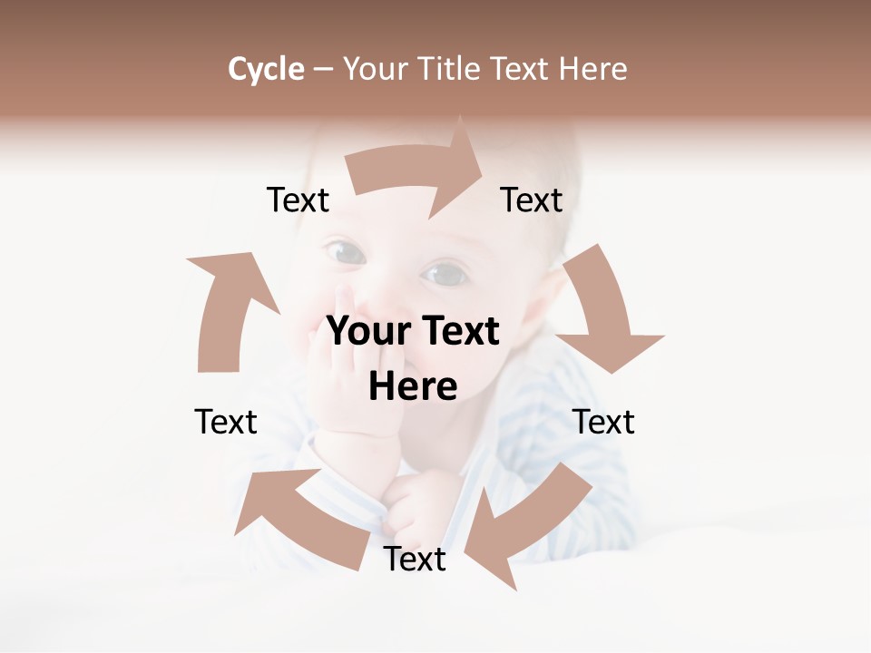 Innocence Little Infant PowerPoint Template