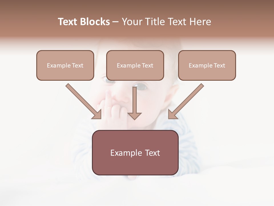 Innocence Little Infant PowerPoint Template