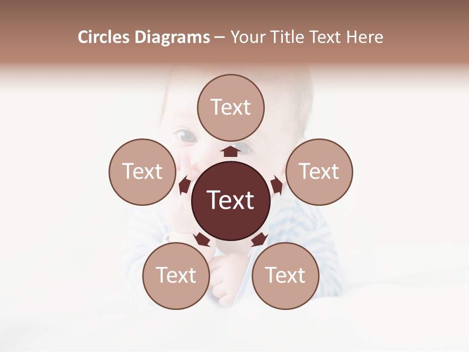 Innocence Little Infant PowerPoint Template