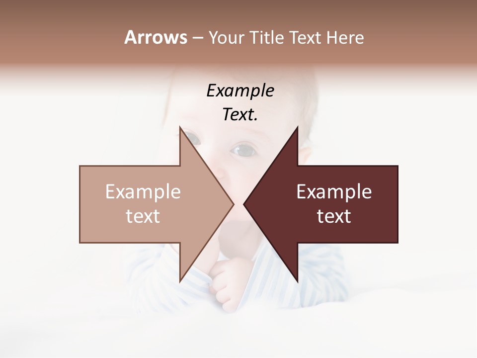 Innocence Little Infant PowerPoint Template