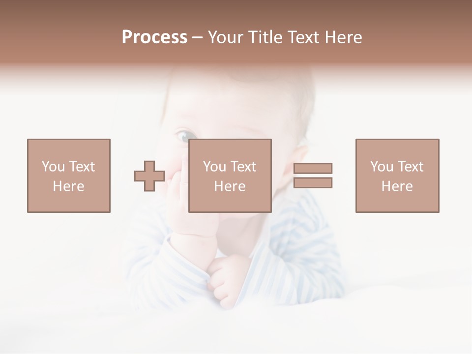 Innocence Little Infant PowerPoint Template