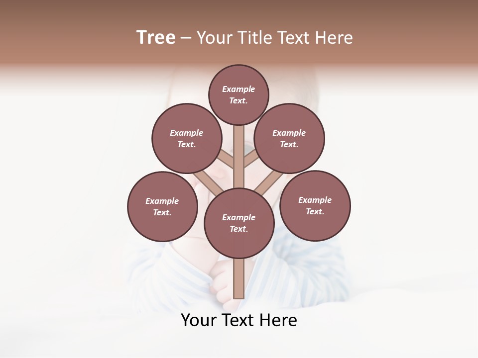 Innocence Little Infant PowerPoint Template