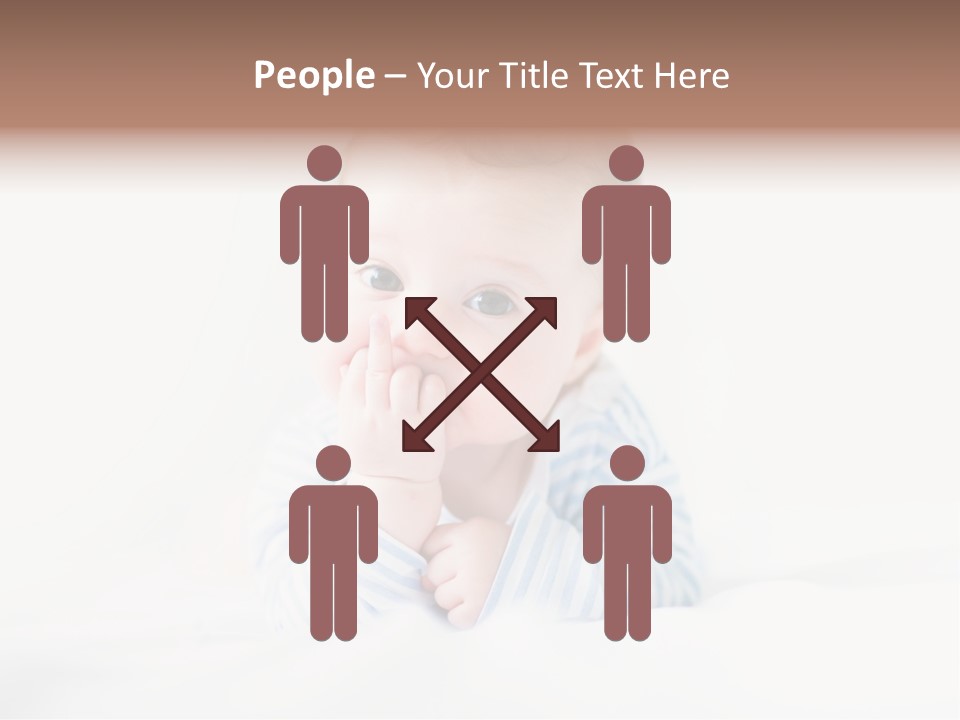 Innocence Little Infant PowerPoint Template