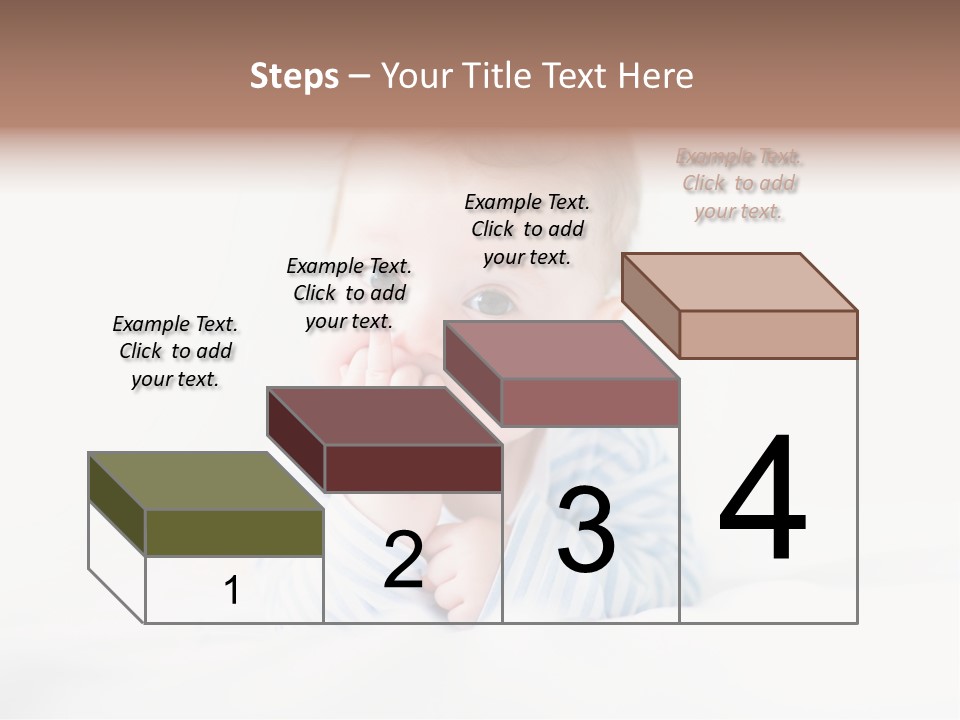 Innocence Little Infant PowerPoint Template