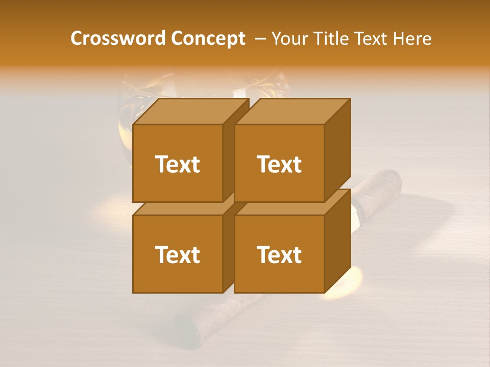 Havana Scotch Alcohol PowerPoint Template