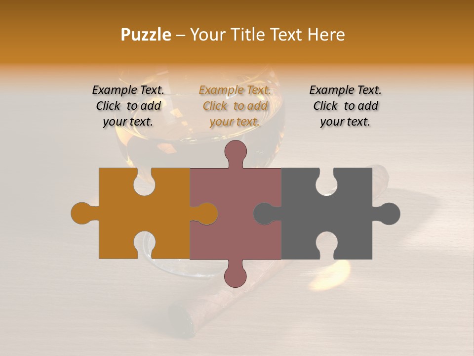 Havana Scotch Alcohol PowerPoint Template