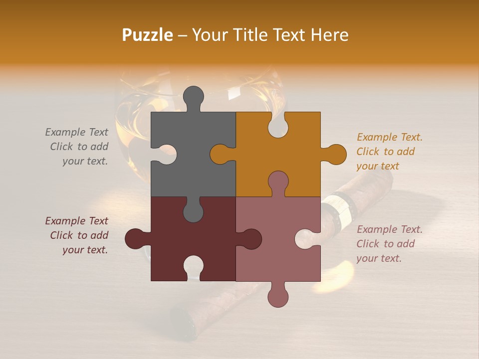 Havana Scotch Alcohol PowerPoint Template