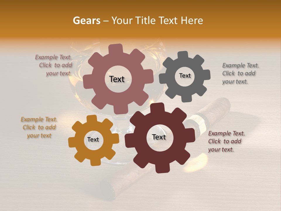 Havana Scotch Alcohol PowerPoint Template