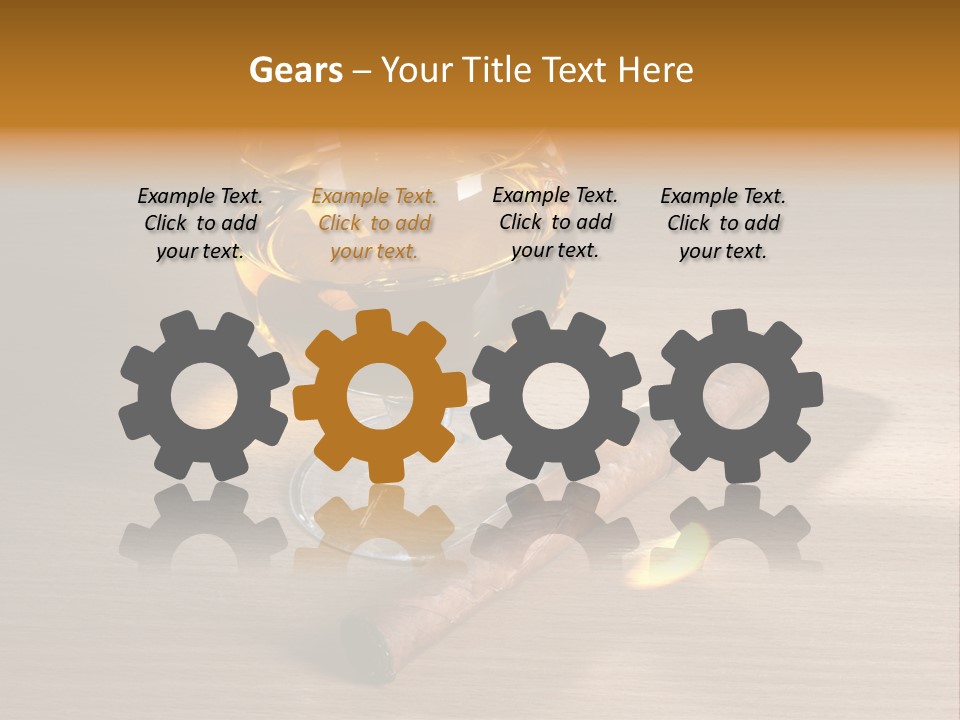 Havana Scotch Alcohol PowerPoint Template