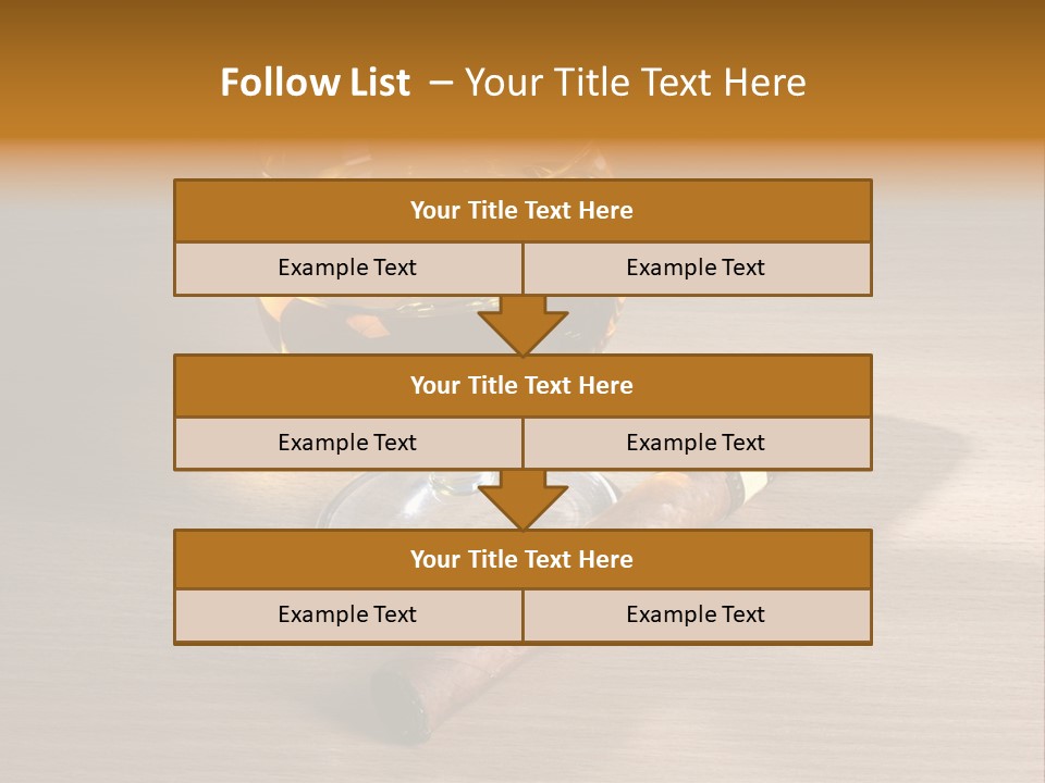 Havana Scotch Alcohol PowerPoint Template