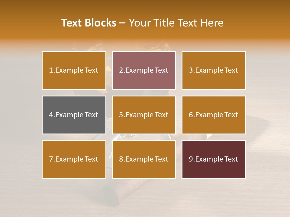 Havana Scotch Alcohol PowerPoint Template