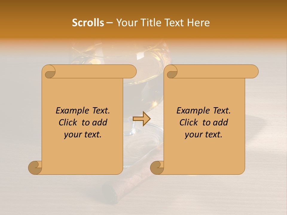 Havana Scotch Alcohol PowerPoint Template