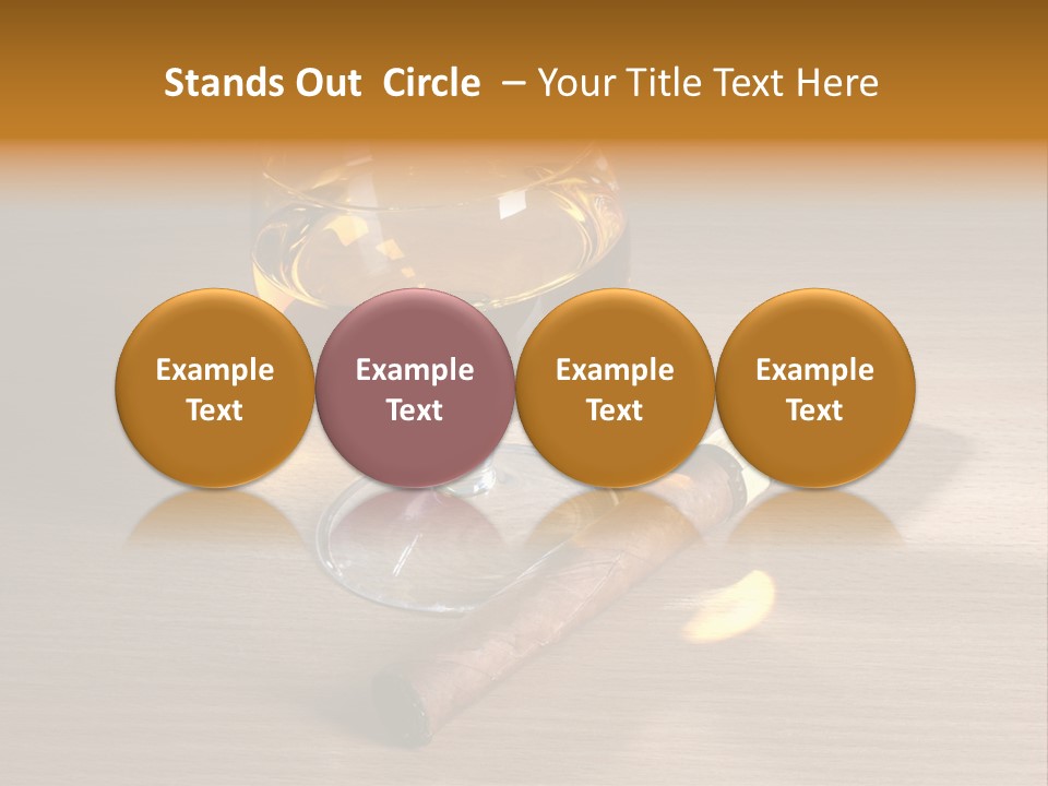 Havana Scotch Alcohol PowerPoint Template