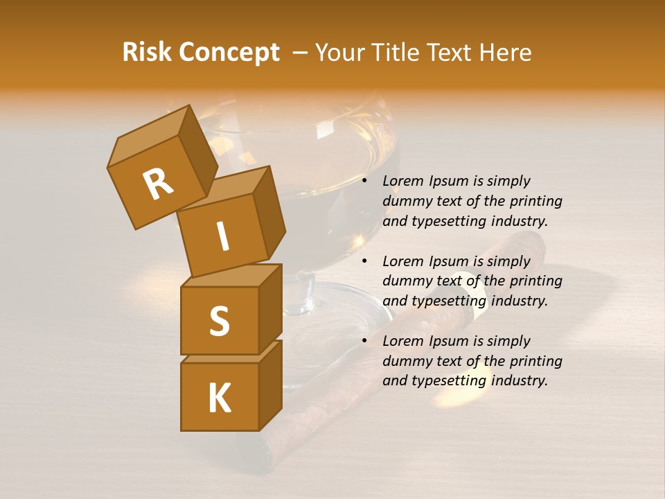 Havana Scotch Alcohol PowerPoint Template