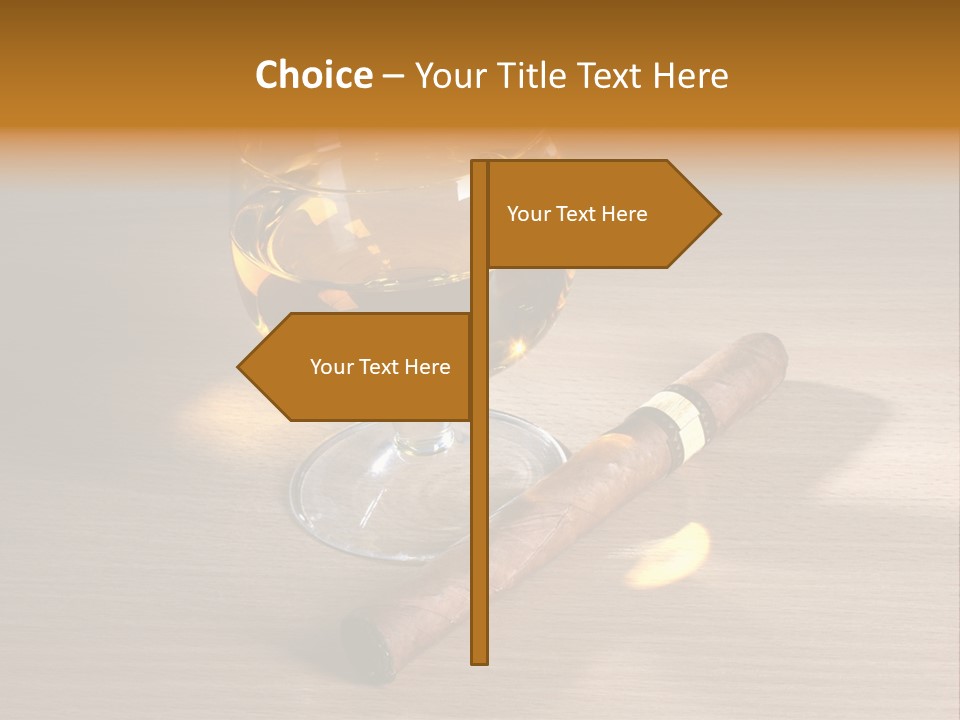 Havana Scotch Alcohol PowerPoint Template