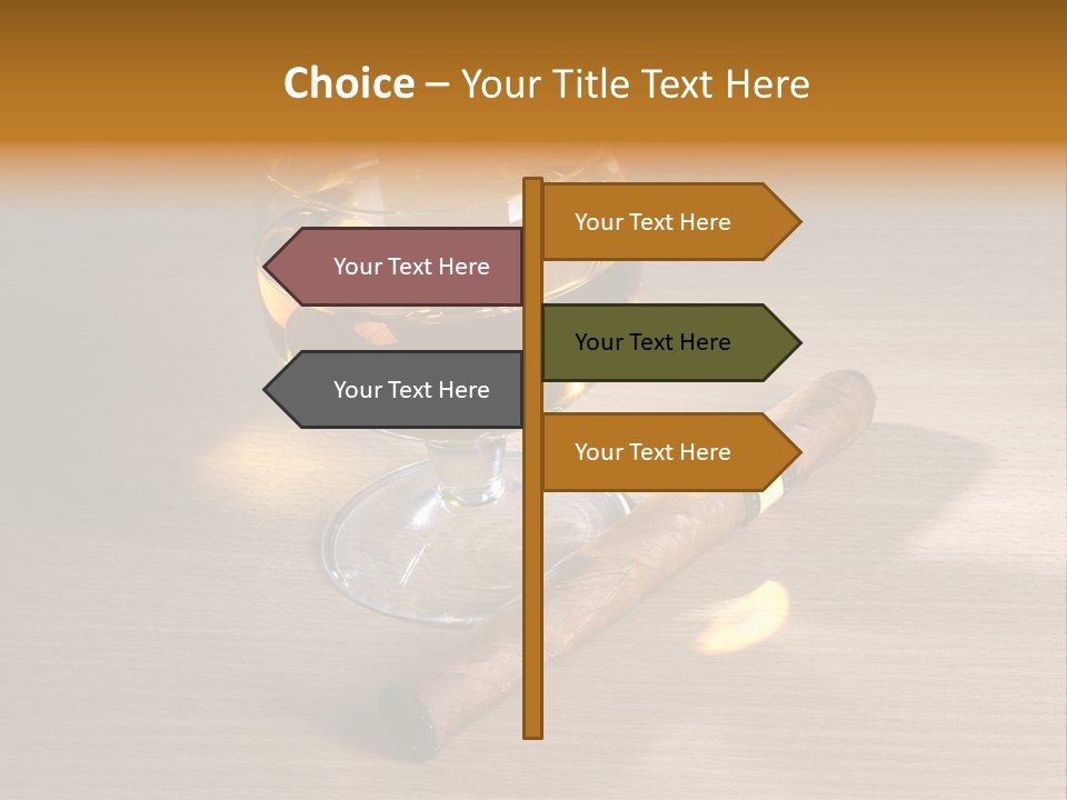 Havana Scotch Alcohol PowerPoint Template