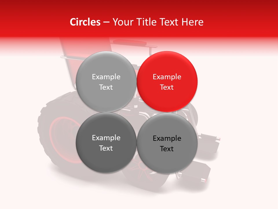 Sick Wheel Transport PowerPoint Template