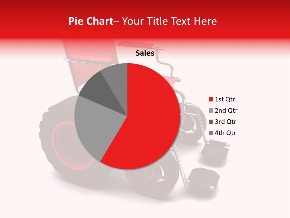 Sick Wheel Transport PowerPoint Template