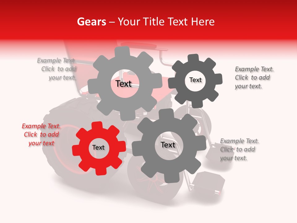 Sick Wheel Transport PowerPoint Template