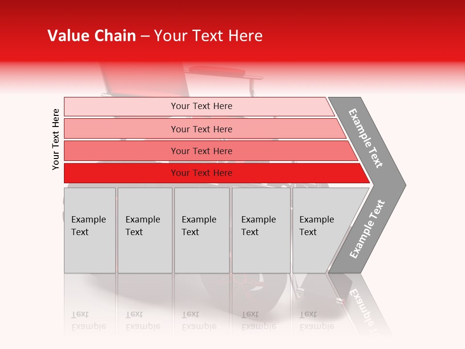 Sick Wheel Transport PowerPoint Template