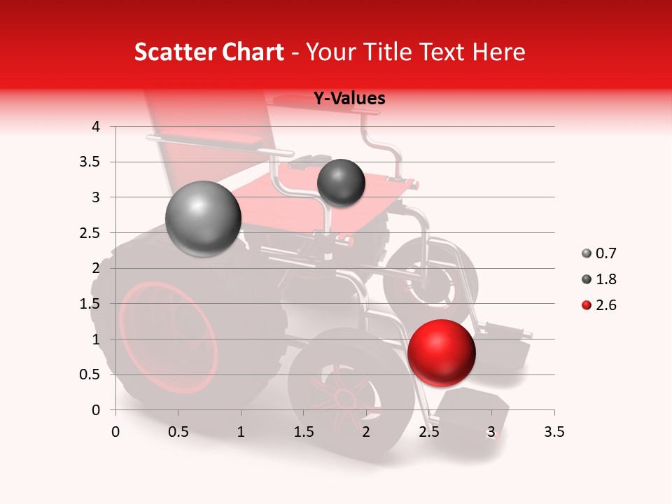 Sick Wheel Transport PowerPoint Template