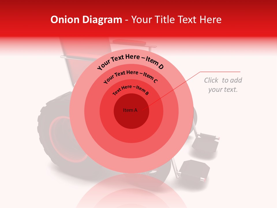 Sick Wheel Transport PowerPoint Template