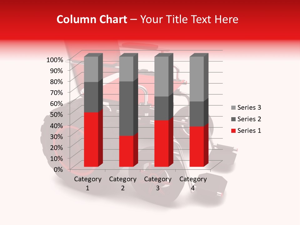 Sick Wheel Transport PowerPoint Template